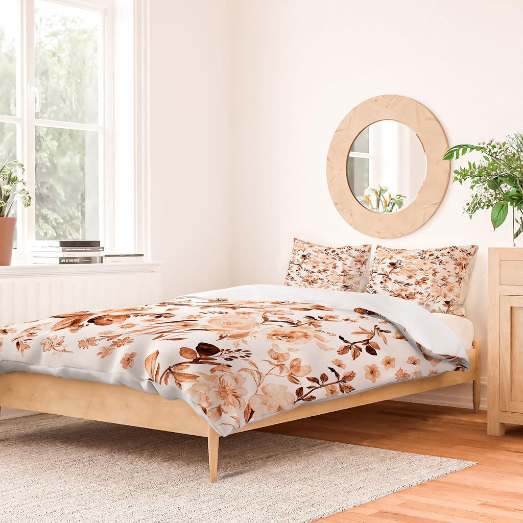 DENY Designs Nika Vintage Boho Garden Polyester Duvet