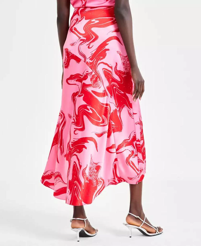 INC International Women's Asymmetric Satin Skirt, Exclusively at Macy's 4