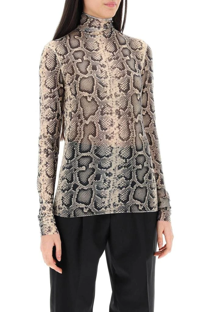 SPORTMAX Proteo mesh top with python print 3