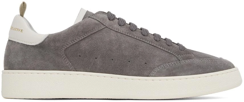 Officine Creative Gray 'The Dime 001' Sneakers 1