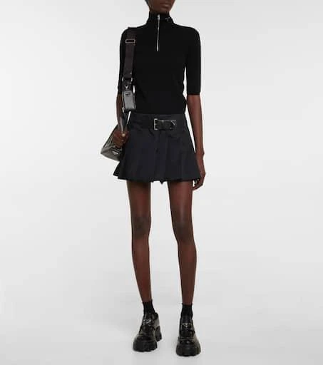 Prada Pleated miniskirt 2