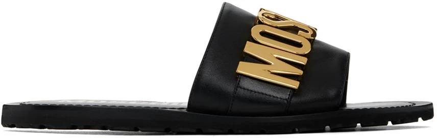 Moschino Black Moschino Sandals 1