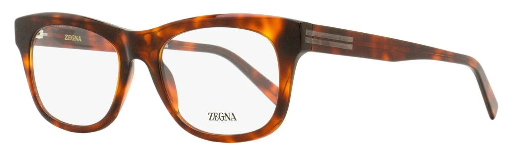 Zegna Men
s Thin Profile Eyeglasses EZ5283 054 Red Havana 53mm