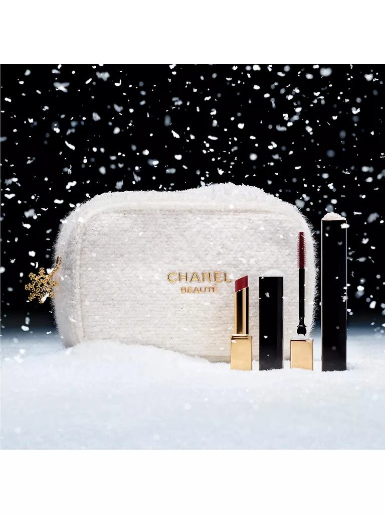 Chanel 3-Piece Makeup & Pouch Set 2