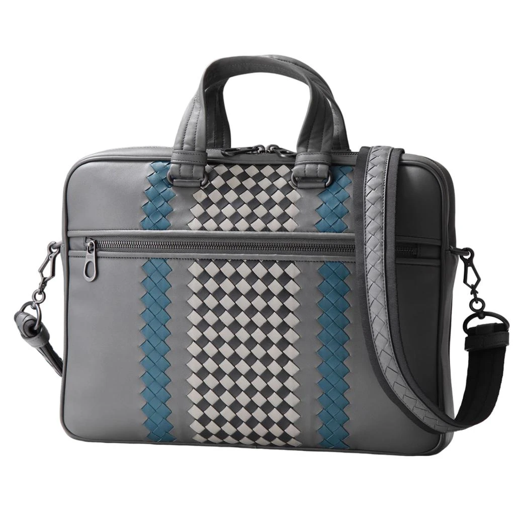 Bottega Veneta Briefcase Men's Intrecciato Leather Business Bag 1