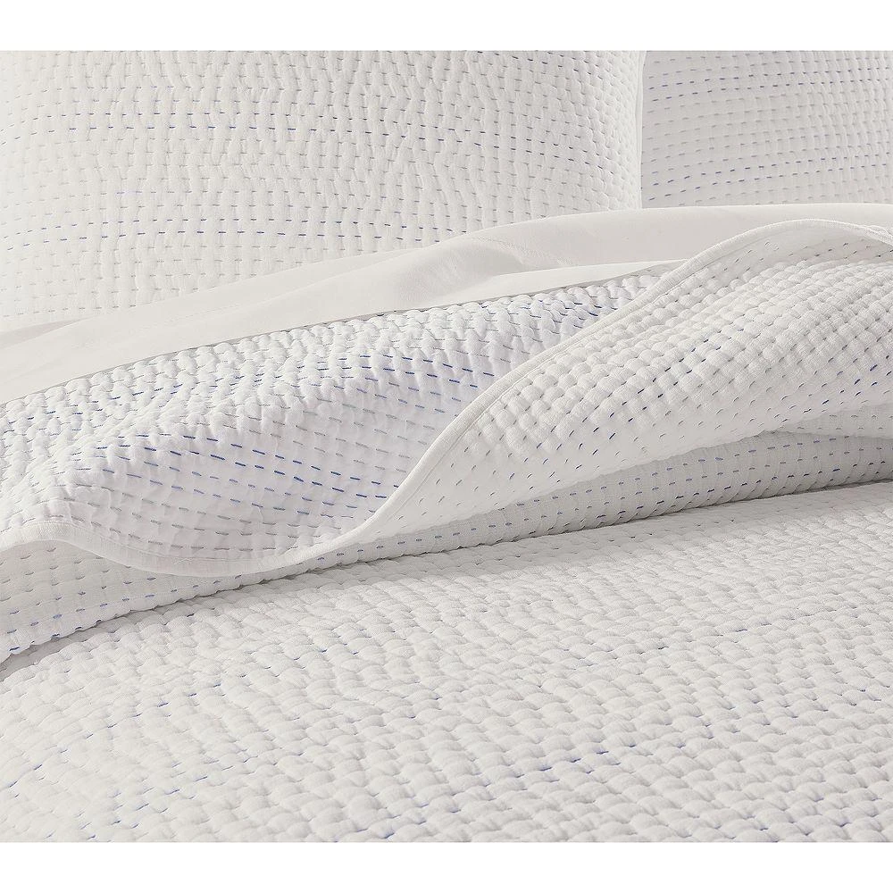 sky Multicolor Pickstitch Coverlet Set, Twin - Exclusive 2