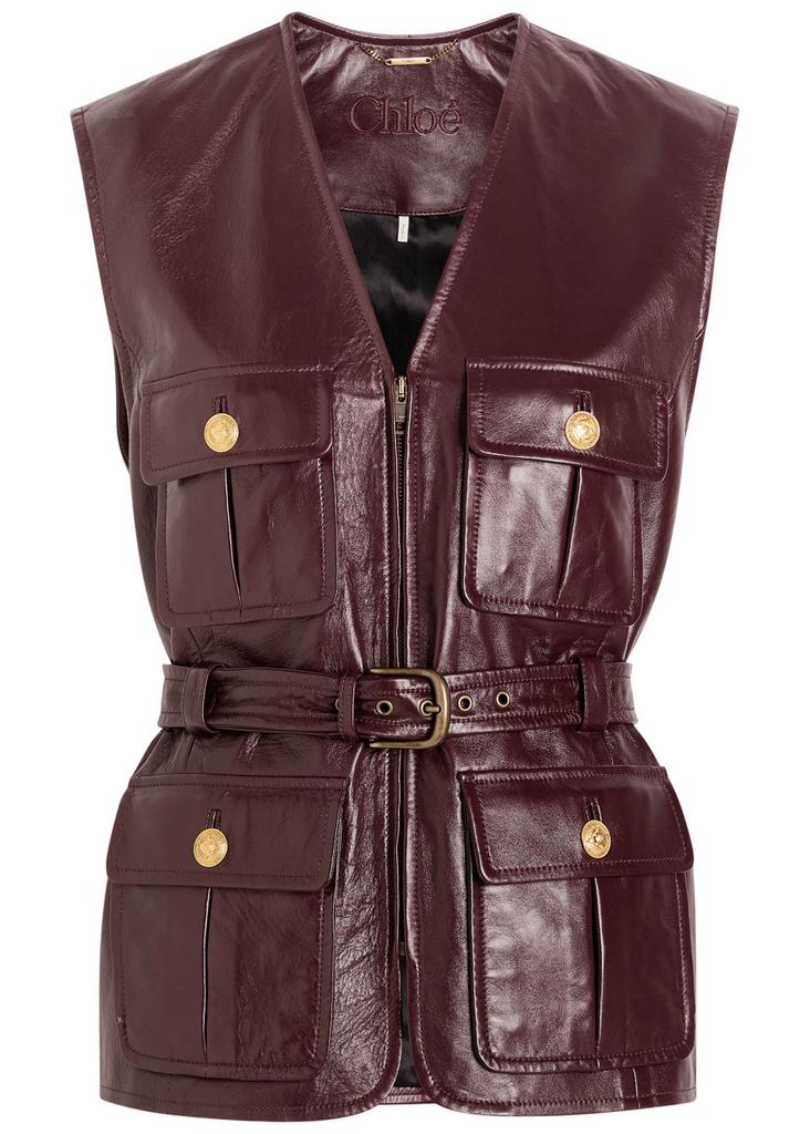 Chloé Leather gilet