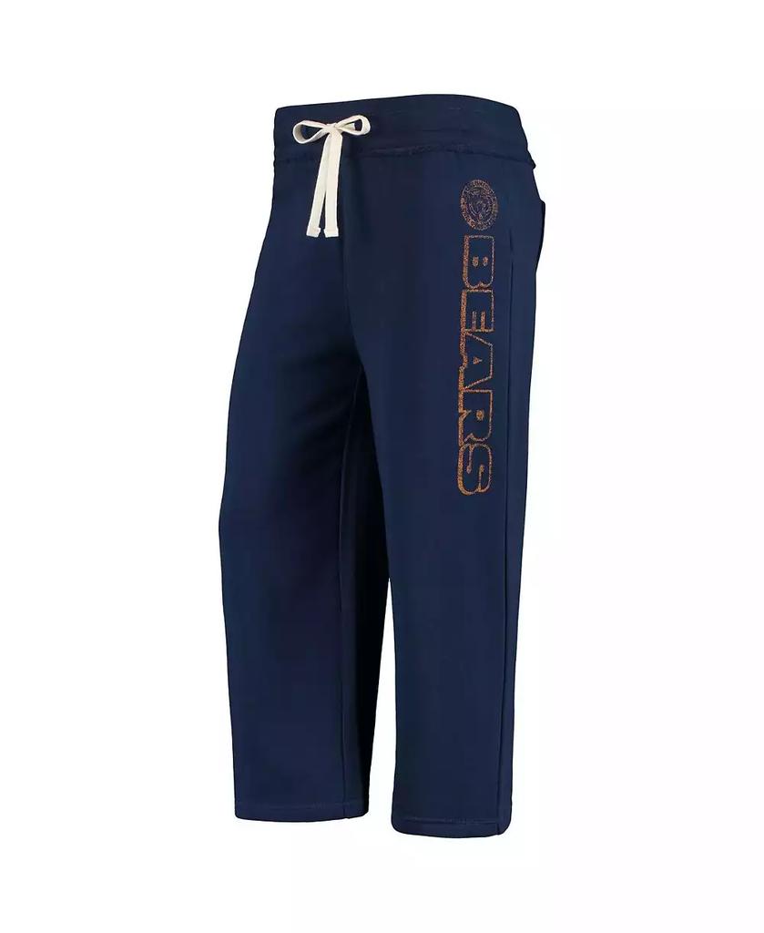 Junk Food Women's Navy Chicago Bears Cropped Pants