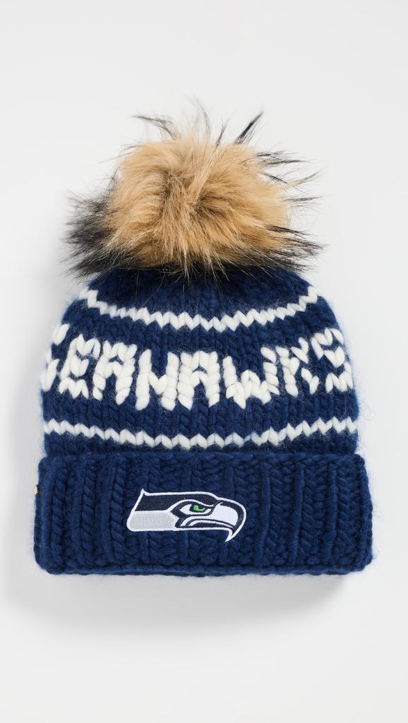 Lele Sadoughi Seahawks Beanie