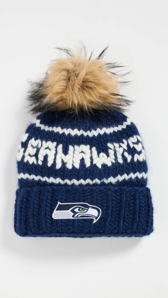 Lele Sadoughi Seahawks Beanie 1