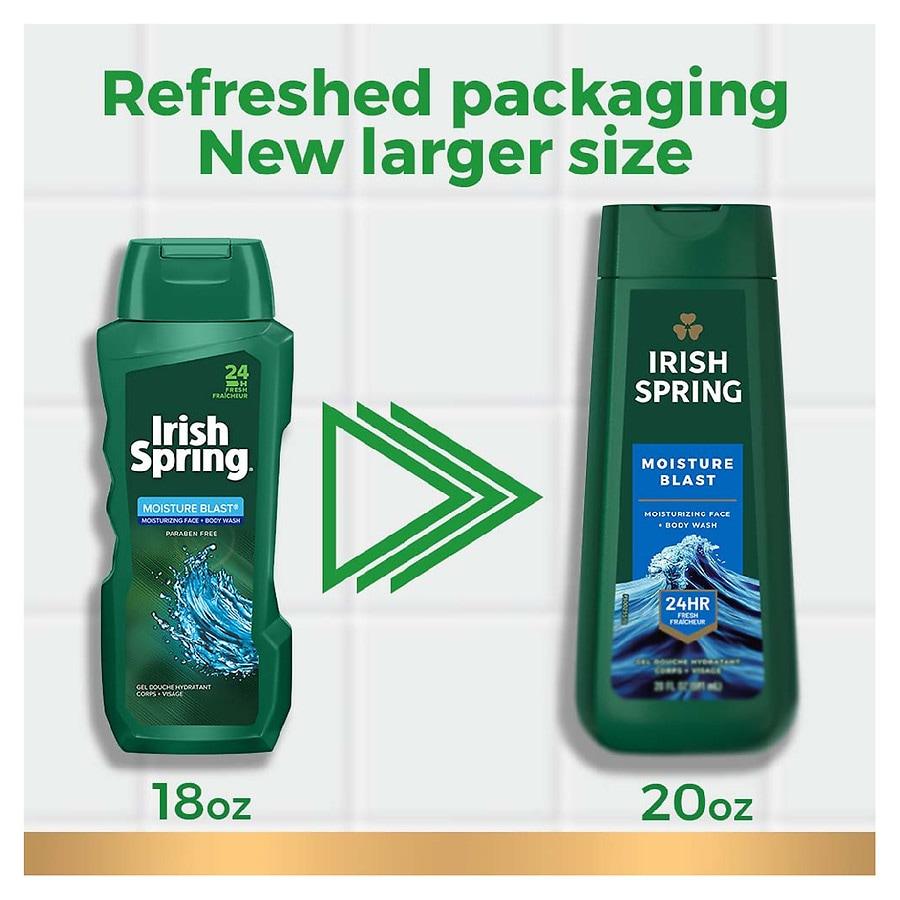 Irish Spring Body Wash for Men Moisture Blast