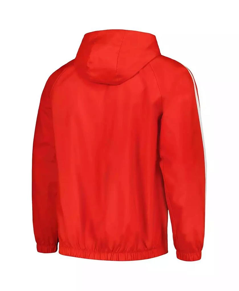 Adidas Men's Red Bayern Munich 2023/24 DNA Raglan Full-Zip Windbreaker 2