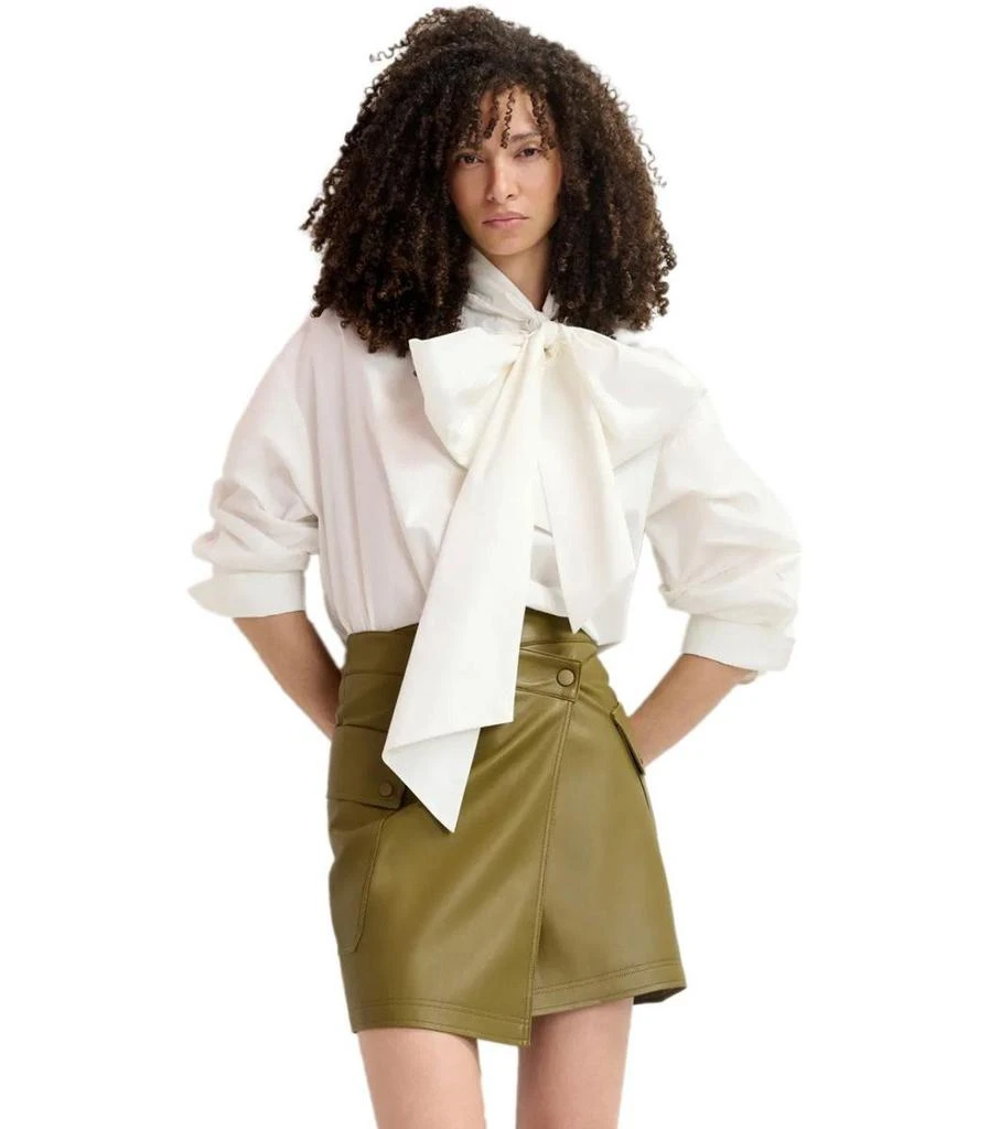 Essentiel Essentiel Antwerp Gradual Olive Green Skirt 4