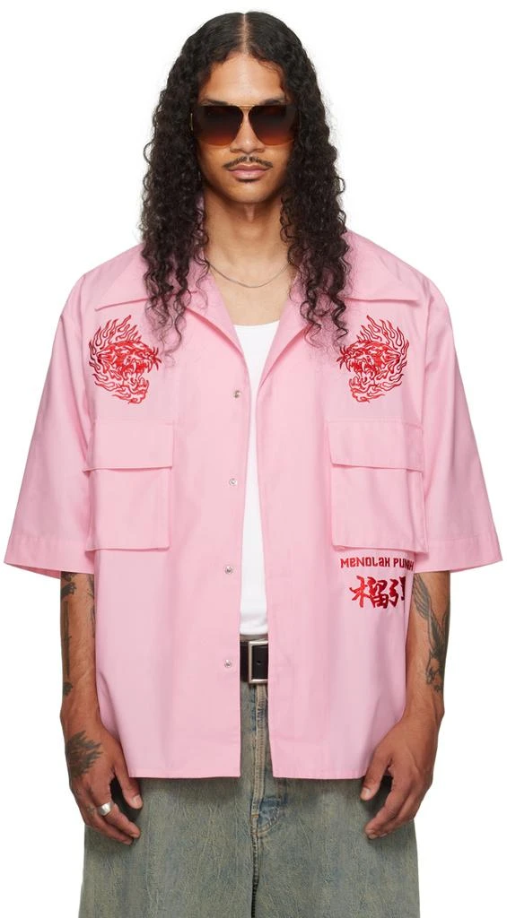LU'U DAN Pink Hustler Shirt 1