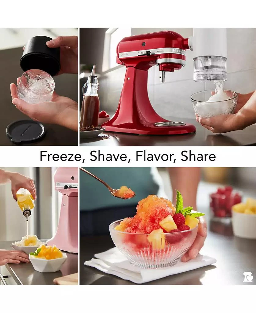 KitchenAid Stand Mixer Shaved Ice Attachment KSMSIA 10