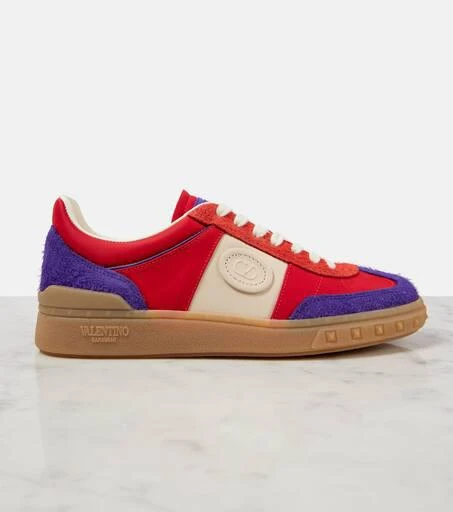 Valentino Upvillage VLogo suede sneakers 5