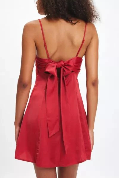 Urban Outfitters UO Bella Bow-Back Mini Dress 2