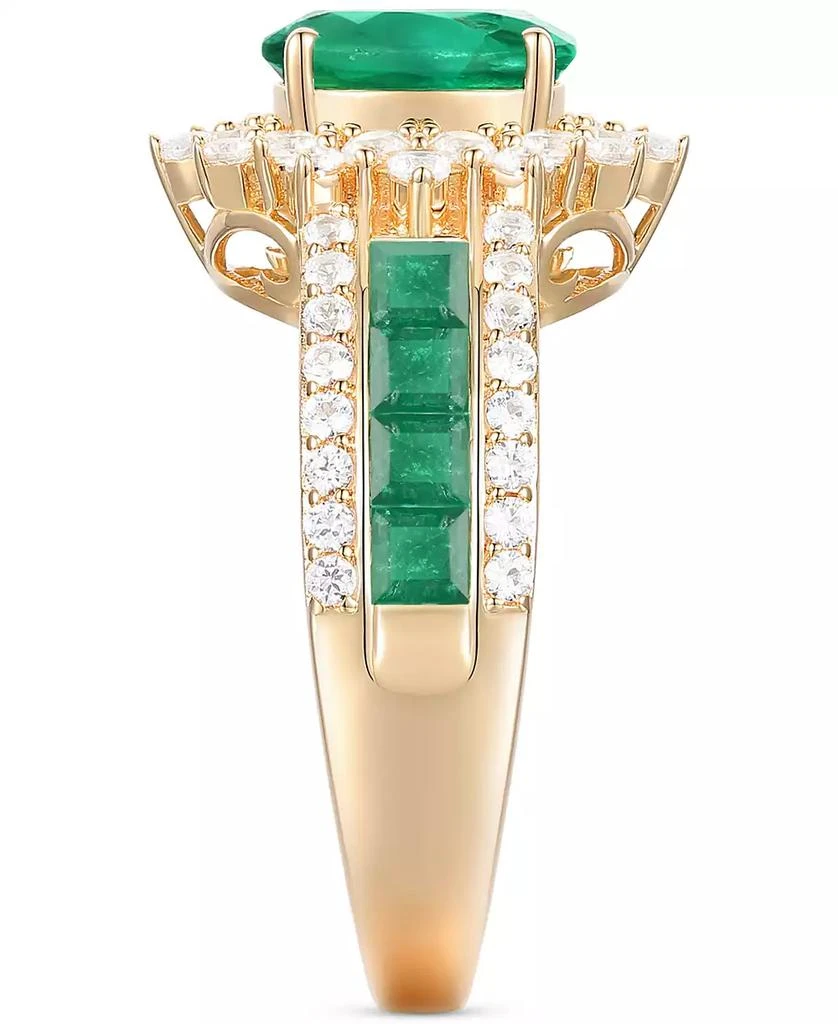 Macy's Sapphire (2-1/3 ct. t.w) and Diamond (3/4 ct. t.w.) Ring in 14k White Gold (Also Available in Ruby and Emerald) 7