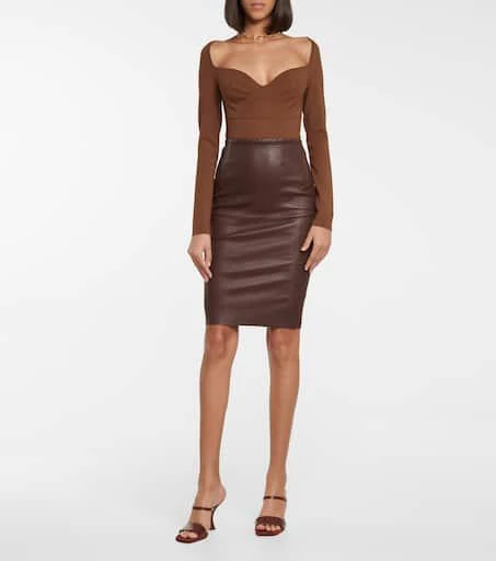 Zeynep Arçay Stretch-knit bodysuit 2