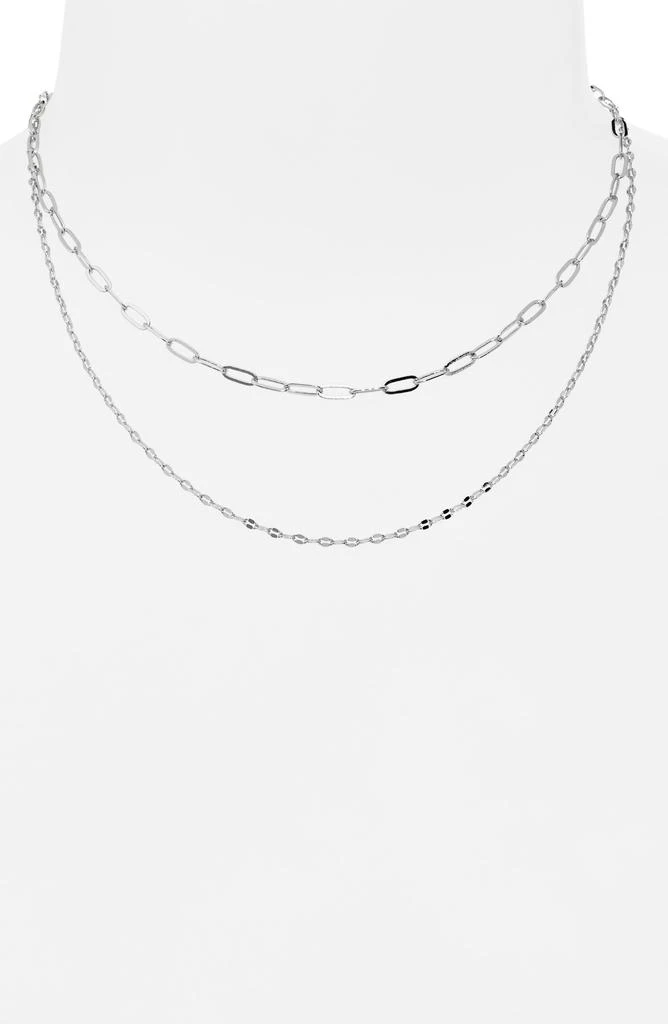 Nordstrom Mixed Chain Layered Necklace 3