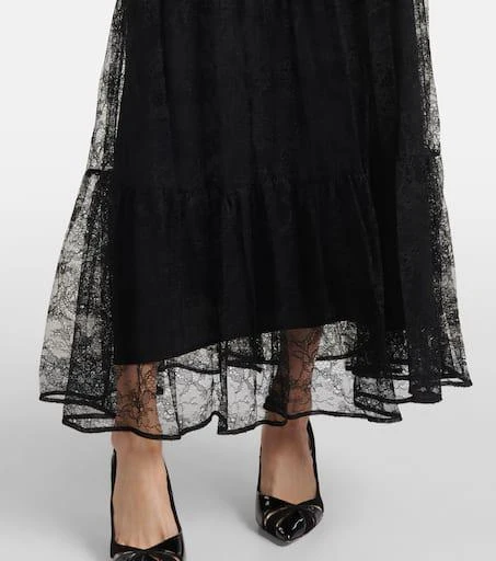 Max Mara Modane lace maxi dress 6