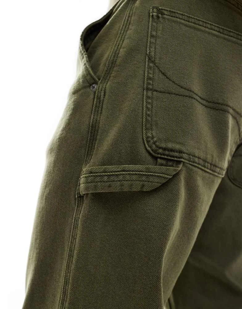 HOLLISTER Hollister loose fit carpenter jeans in mid wash 4