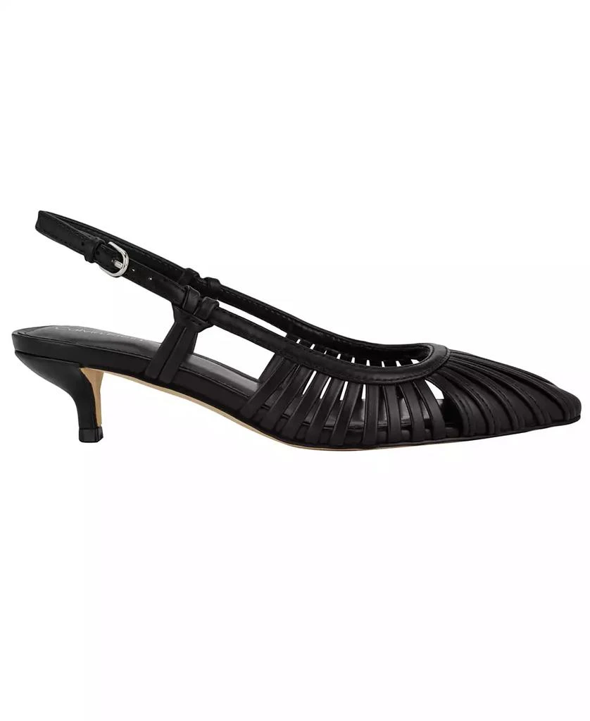 Calvin Klein Women's Movella Kitten Heel Slingback Pumps 2