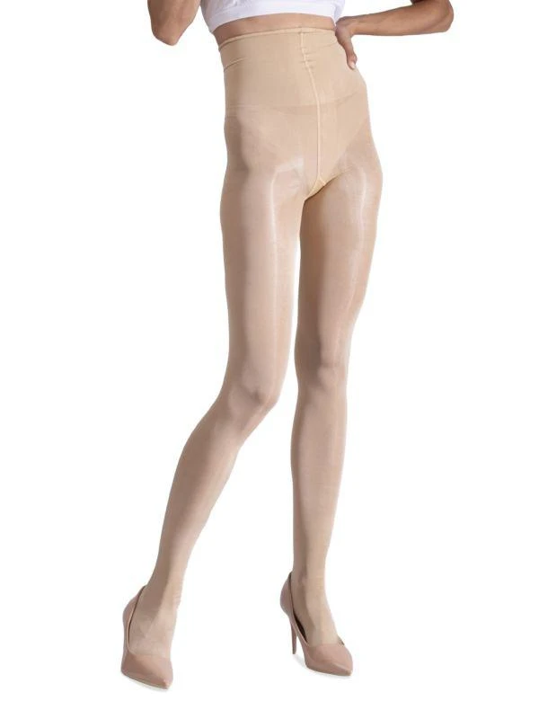 LECHERY Lustrous Shiny 1-Pack 40 Denier Pantyhose 4