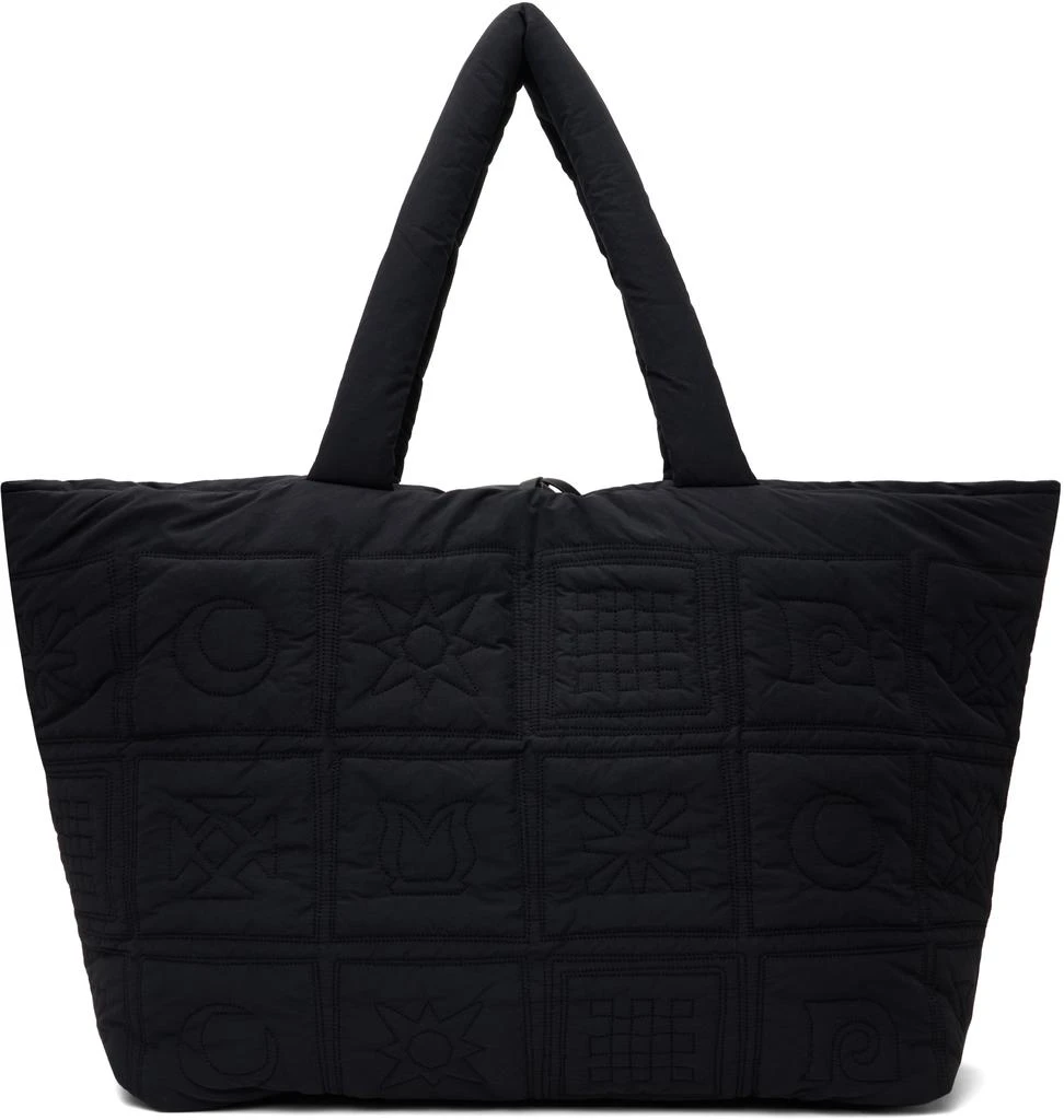 Nanushka Black Symbol Tote 1