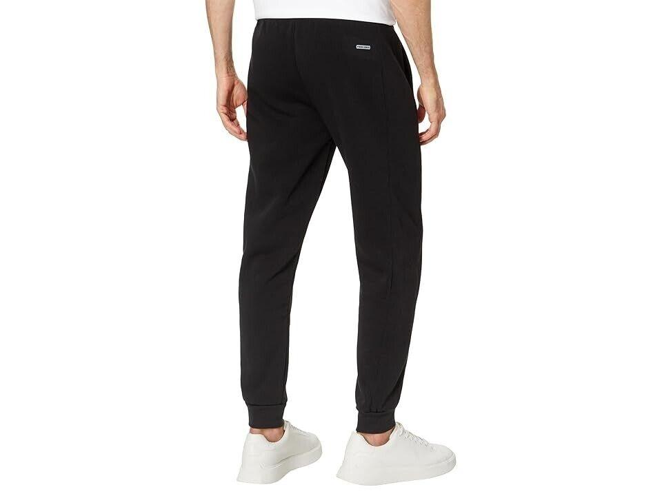 U.S. POLO ASSN. U.S. Polo Assn. Uspa Embossed Pants Mens  Black Fleece Wordmark Jogger ERK500