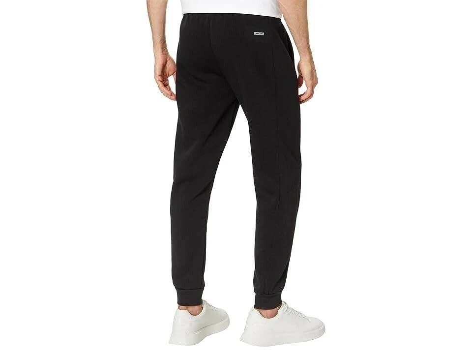 U.S. POLO ASSN. U.S. Polo Assn. Uspa Embossed Pants Mens  Black Fleece Wordmark Jogger ERK500 2