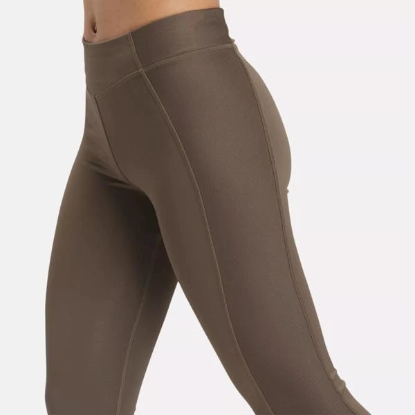 Reebok Yoga High Rise Performance Rib Leggings 6
