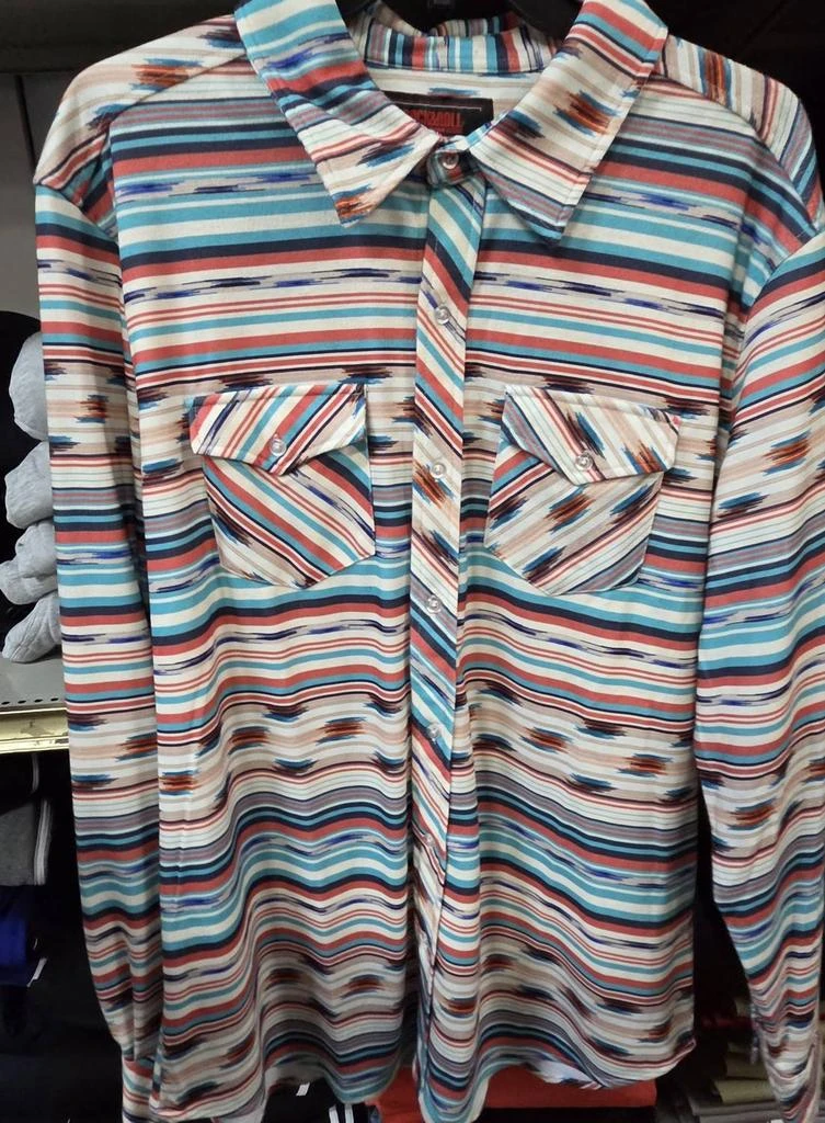 Rock 
Roll Denim Rock 
Roll Denim - Men
s Aztec Shirt jacket