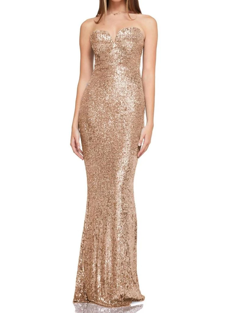 Nookie Nookie - Lumiere Gown Sequince Maxi Dress