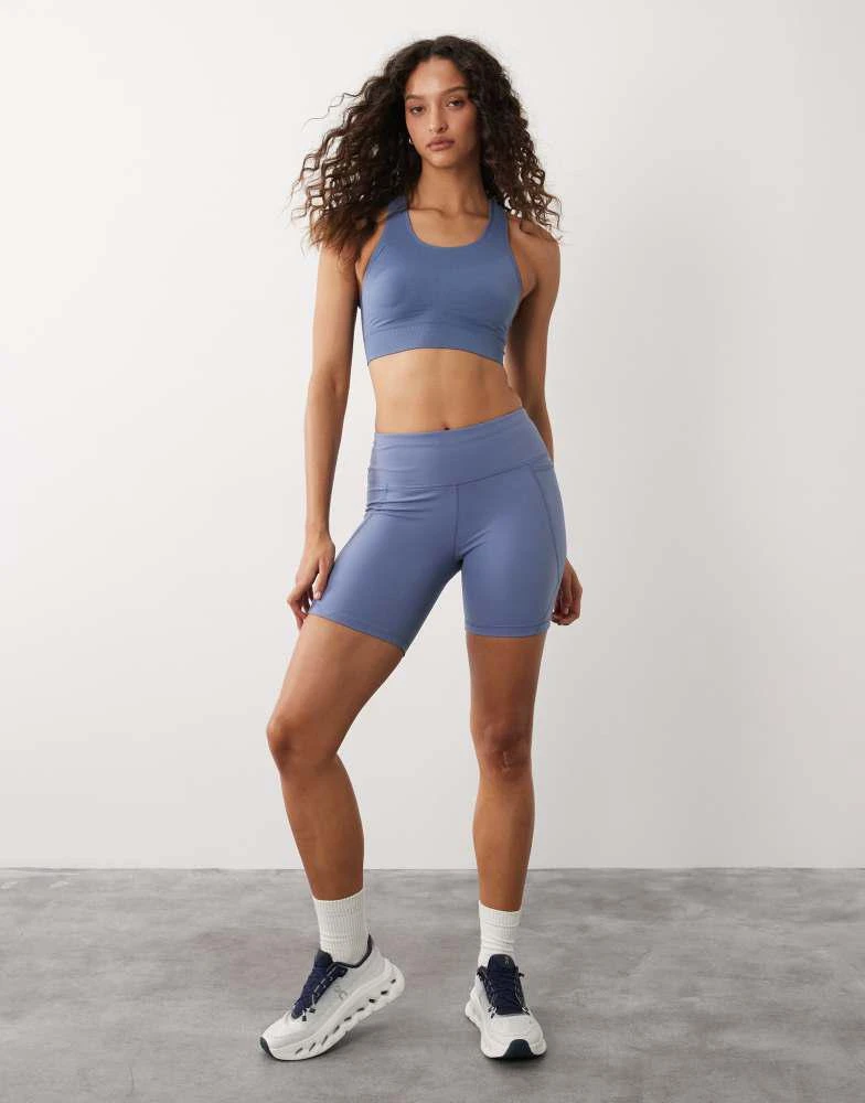 SWEATY BETTY Sweaty Betty Power 6"" legging shorts in blue