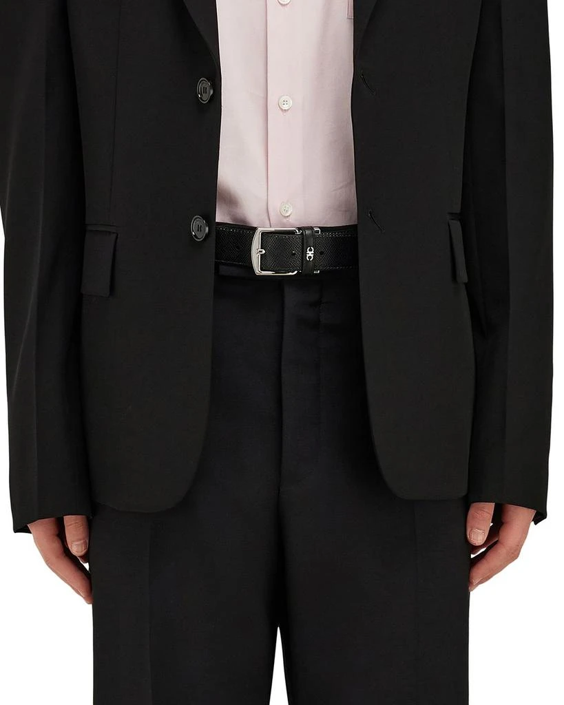 Salvatore Ferragamo Men's Adjustable Reversible Leather Belt 2