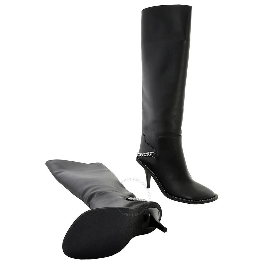 Stella McCartney Ladies Black Ryder Knee-High Stiletto Boots 2