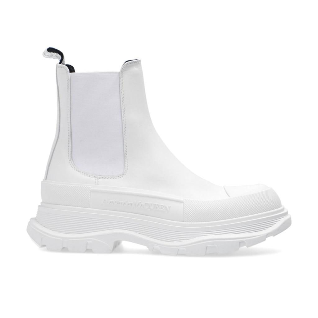 Alexander McQueen Alexander Mcqueen Leather Chunky Sole Sneakers