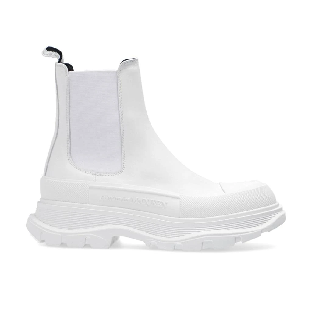 Alexander McQueen Alexander Mcqueen Leather Chunky Sole Sneakers 1