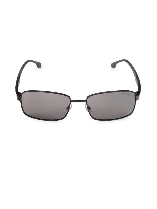 Carrera 58MM Polarized Rectangle Sunglasses 1