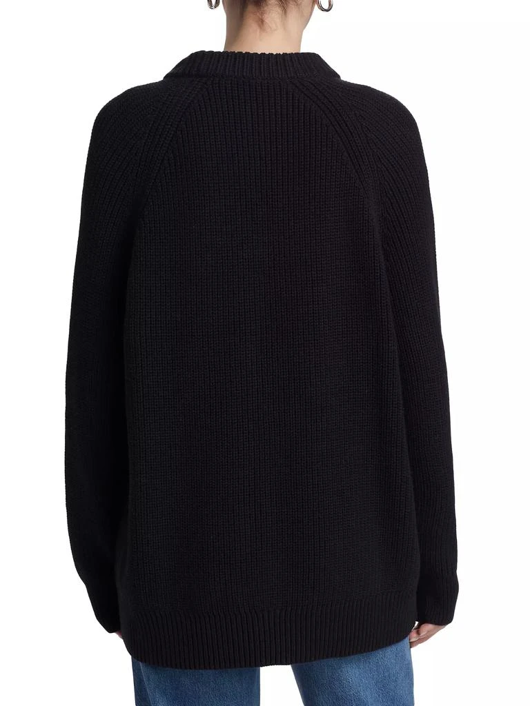 Jenni Kayne Oversized Cotton Fisherman Sweater 5