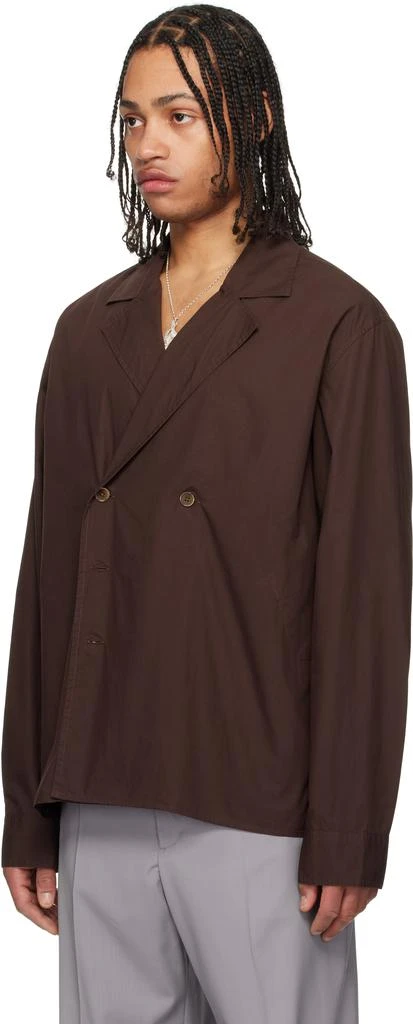 Our Legacy Brown Duo Shirt 4