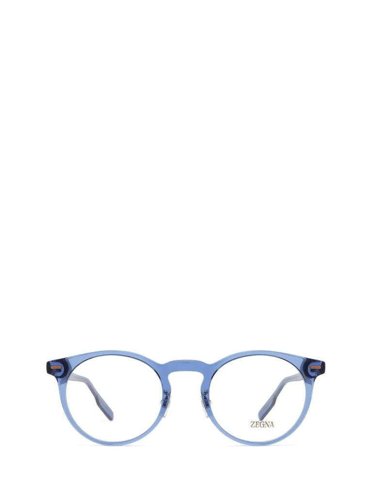 Ermenegildo Zegna Zegna Round Frame Glasses 1