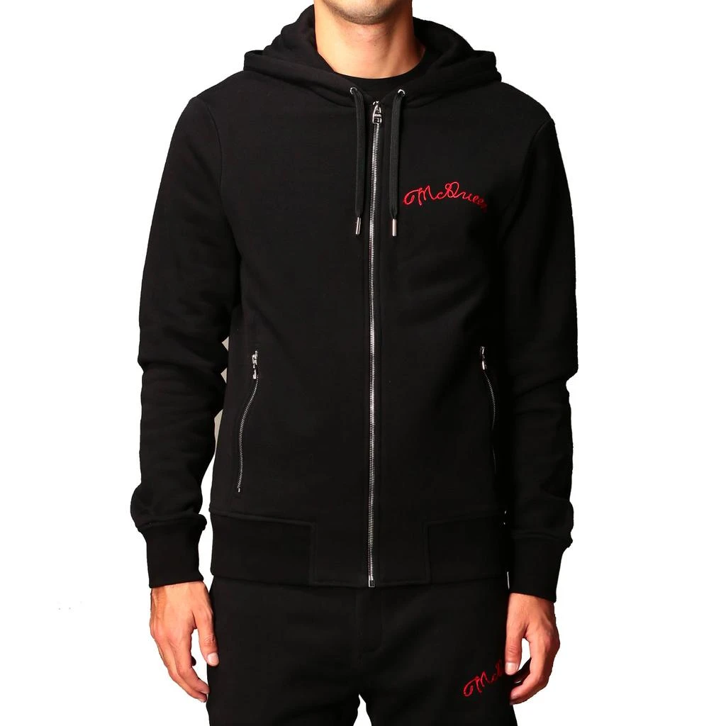 ALEXANDER MCQUEEN Alexander Mcqueen Hooded Zipped Sweatshirt 2