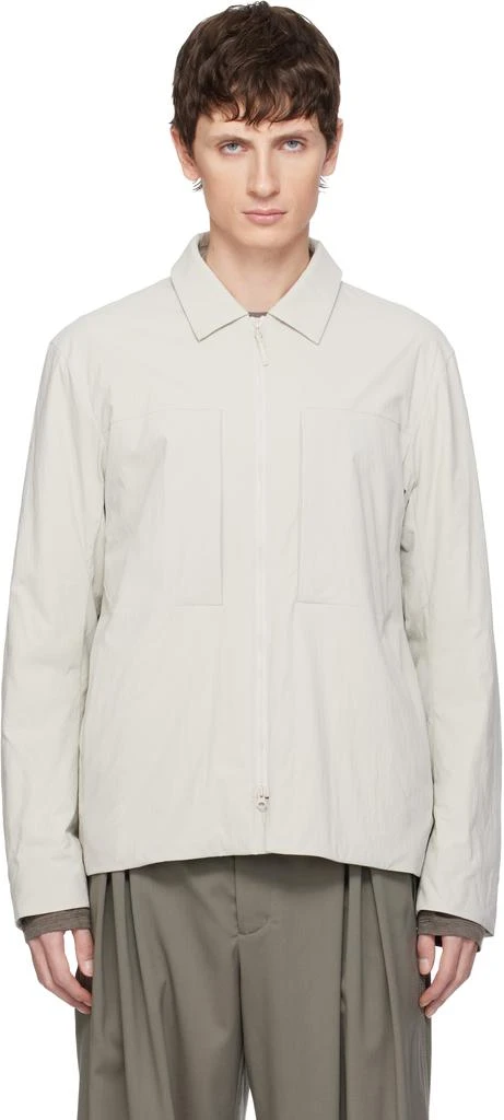 Veilance Gray Mionn Insulated Overshirt Jacket