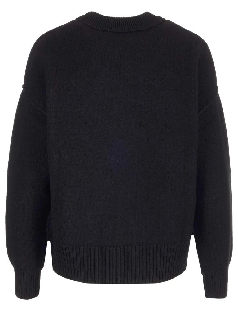 Ami Alexandre Mattiussi Black ami De Coeur Sweater 2