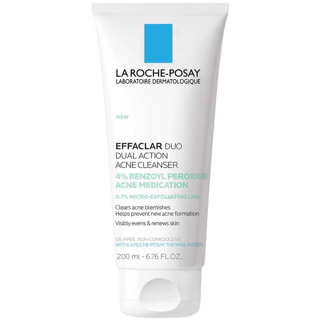 La Roche Posay Effaclar Acne Face Wash With 4% Benzoyl Peroxide
