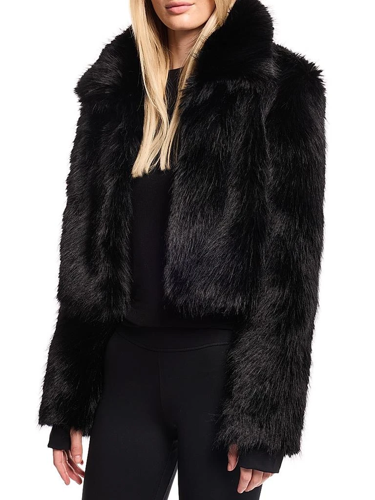 SAM. Brandi Faux-Fur Bolero Jacket 3