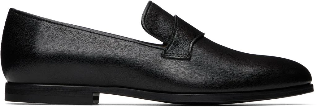 A.P.C. Black Anastasia Barbieri Edition Leather Loafers 1