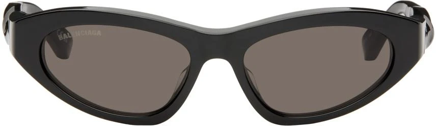 Balenciaga Black Cat-Eye Sunglasses 1